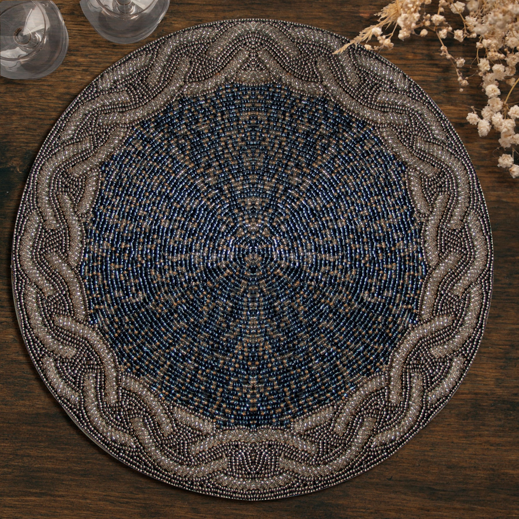 The Alvah Beaded Placemats - Decozen