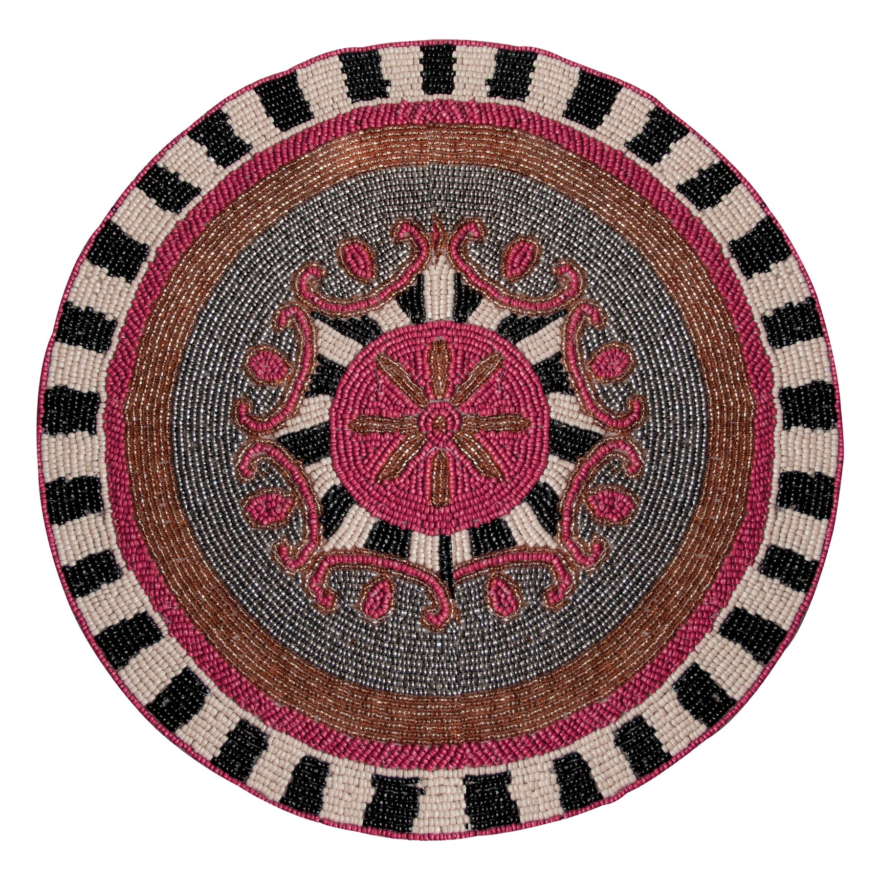 The Blitzen Beaded Placemats - Decozen