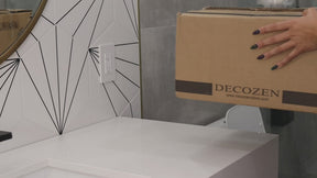 The Wally Collection – Elegant Modern Bathroom Décor Accessories Set of 6
