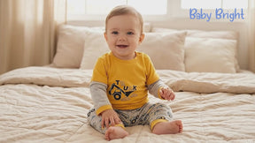 Baby Boys Pajama Set - Soft Cotton Newborn Sleepwear With Expandable Neckline