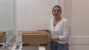 The Racer Collection – Elegant Modern Bathroom Décor Accessories Set of 6