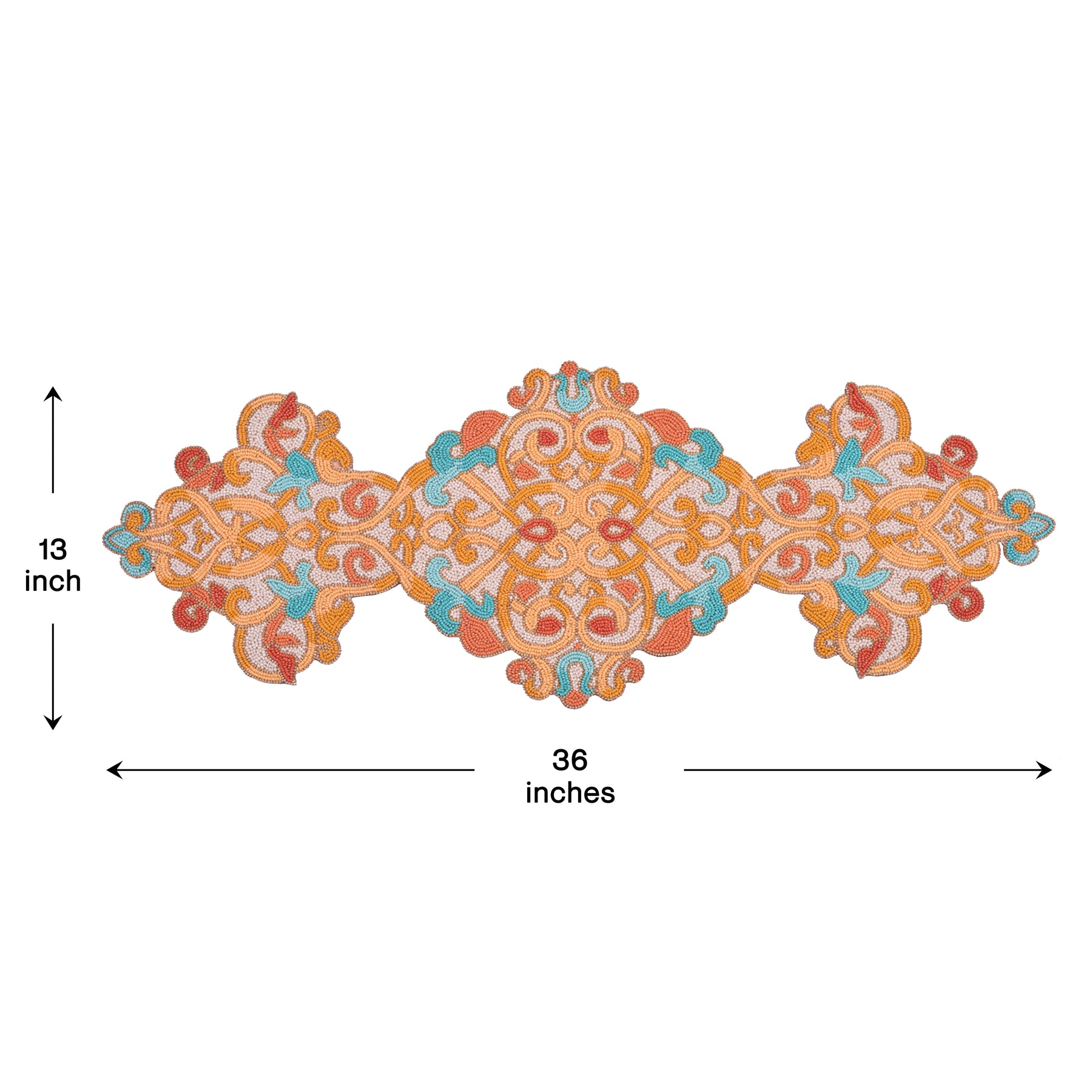 Beaded Table Runner - Decozen