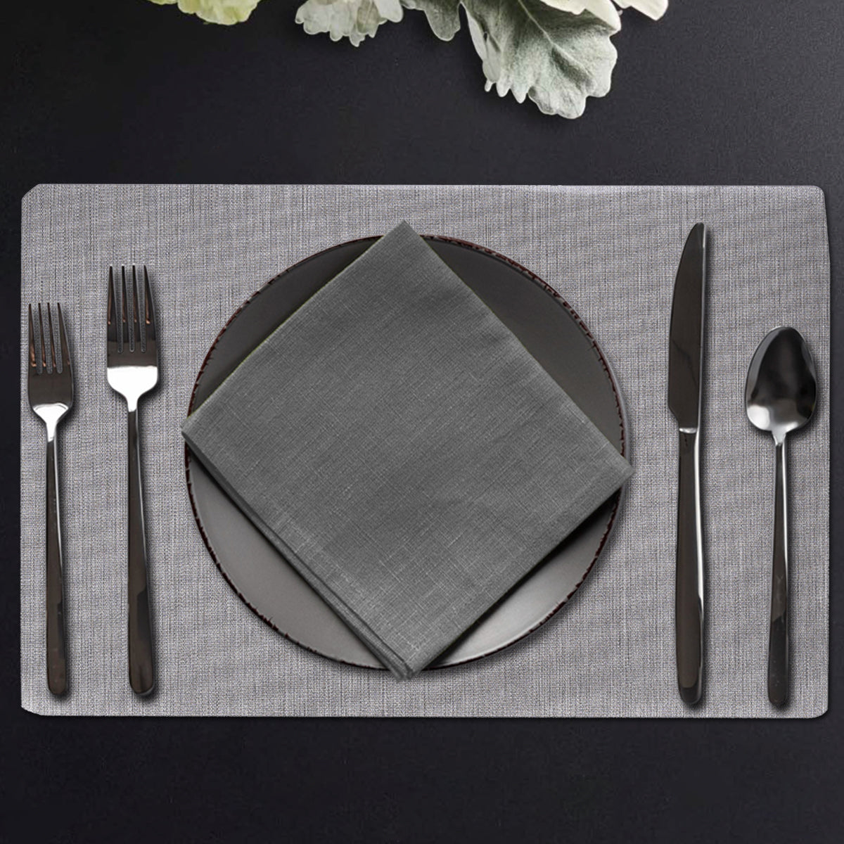 Woven PVC Placemats - Set of 4 and 8 - Decozen 