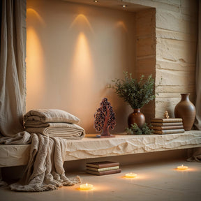 Mccaullie Tree of Life Wooden Sculpture – Handmade Art | Decozen Luxe - Decozen