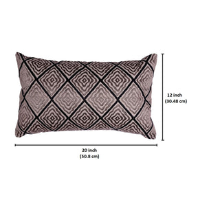 Brown Throw Pillow Covers - 12 x 20 inches - Decozen