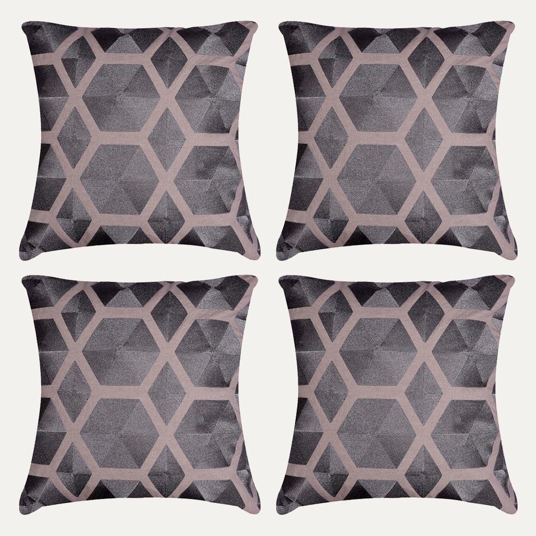 Brown Throw Pillow Covers - 20 x 20 inches - Decozen