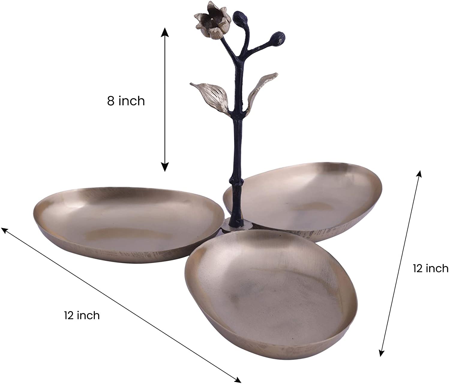3 Bowl Condiment Server - Decozen
