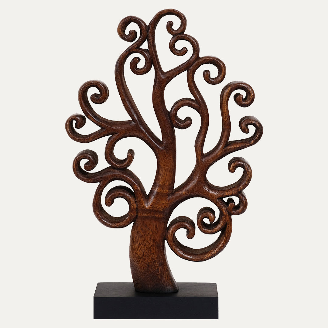 Brumley Tree of Life Wooden Sculpture - Large - Decozen