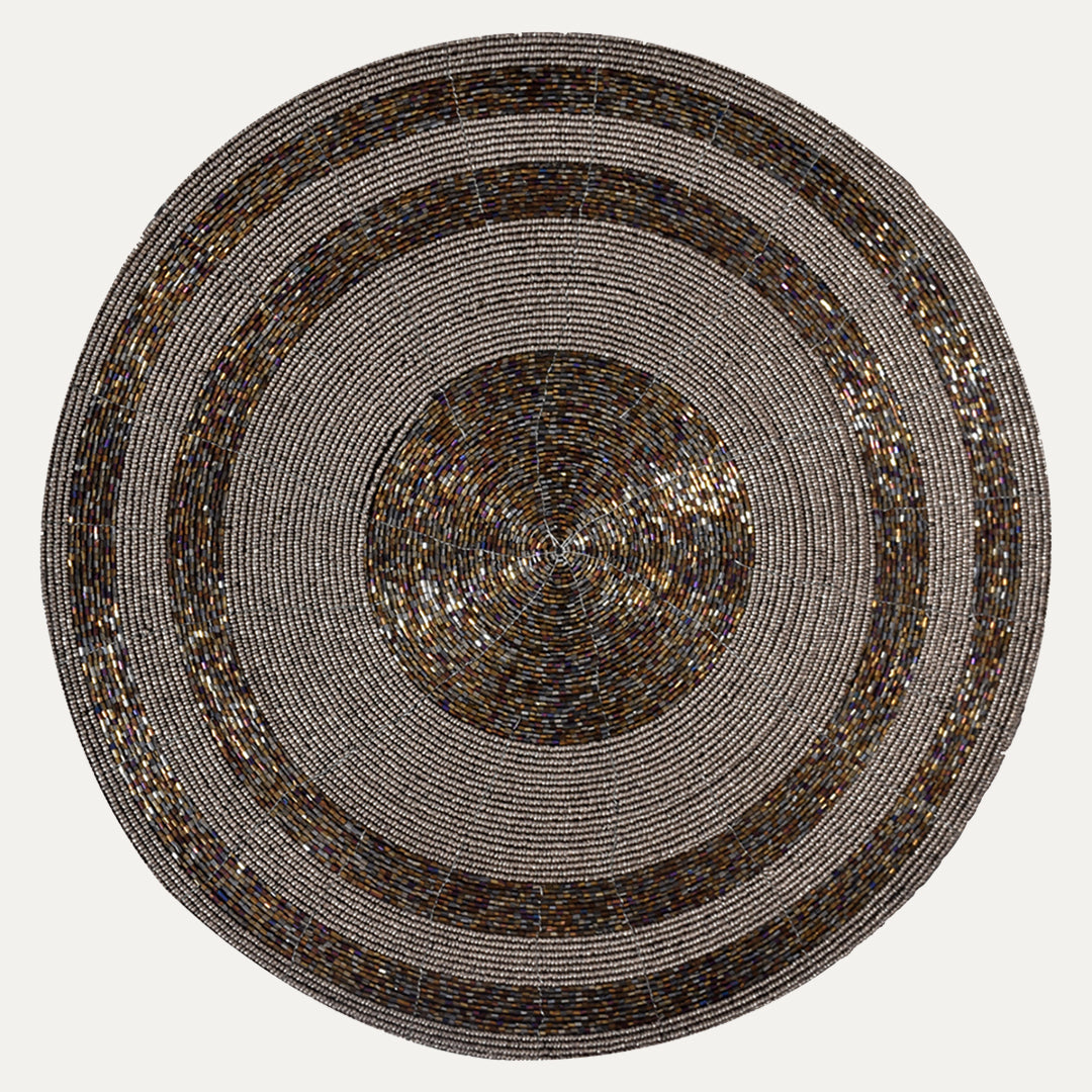 The Vaiga Beaded Placemats