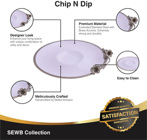 Chip and Dip Snack Platter - Decozen