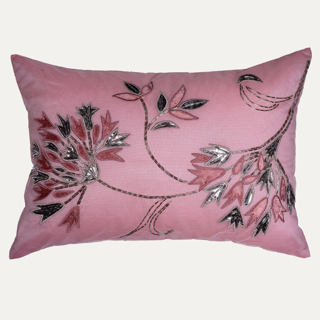 Pink Throw Pillow Covers - Set of 2 and 4, 14 x 20 inches - Decozen