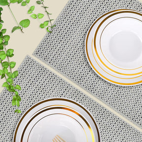 PVC Placemats - Set of 4 and 6 - Decozen