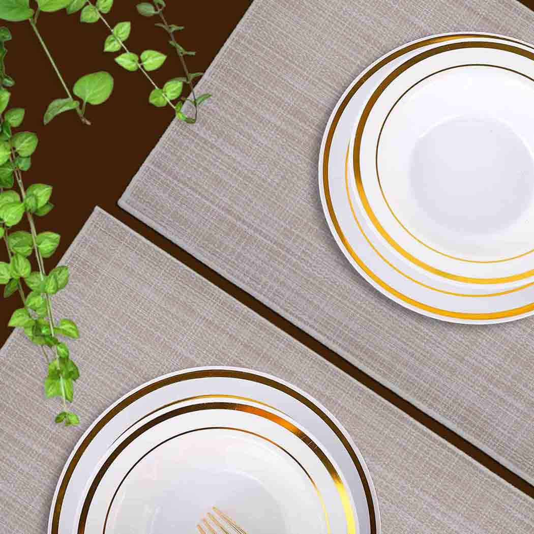 PVC Placemats - Set of 4 and 6 - Decozen