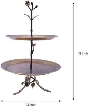 2 Tier Fruit and Cake Stand - Decozen
