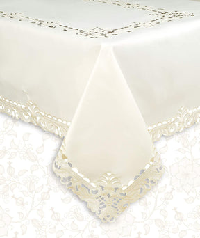 Beige Table Doilies - Damarcus Collection - Decozen