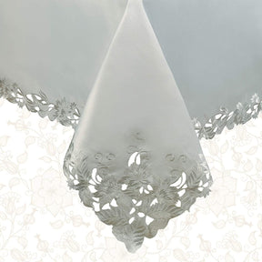 Light Gray Table Cover - Corda Collection - Decozen