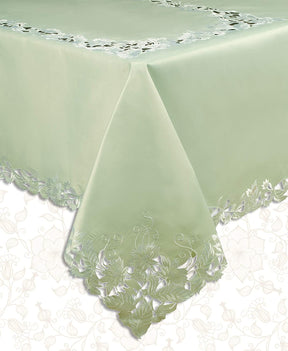 Light Green Table Placemats - Daulton Collection - Decozen