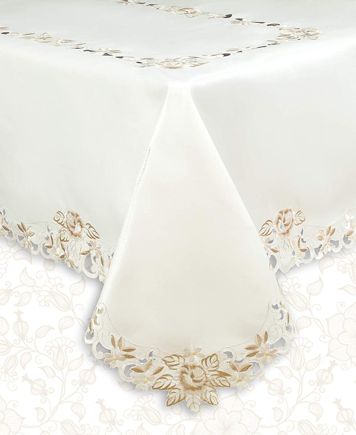 Table Toppers with European Embroidery - Decozen