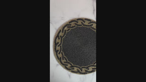 The Amaris Beaded Placemats - Set of 2