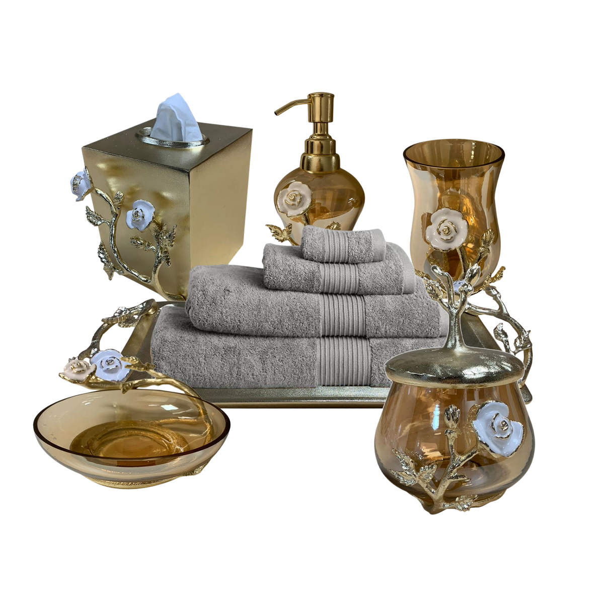 The Enamelled Rose Collection - Decozen