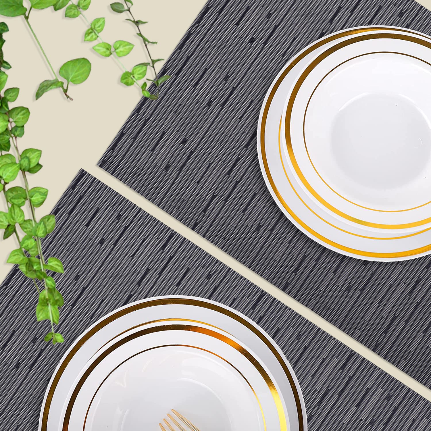 PVC Placemats for Dining Table - Decozen