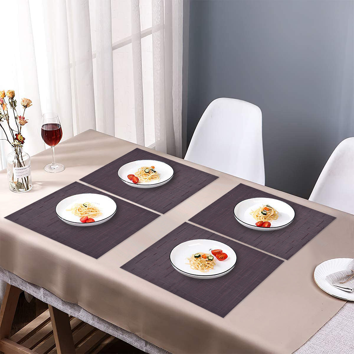 PVC Placemats for Dining Table - Decozen