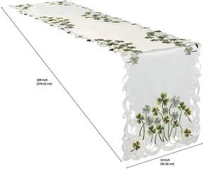 Table Runner with European Embroidery - Decozen