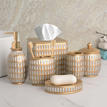 Elegant Bathroom Accessories - Set of 6 - Decozen