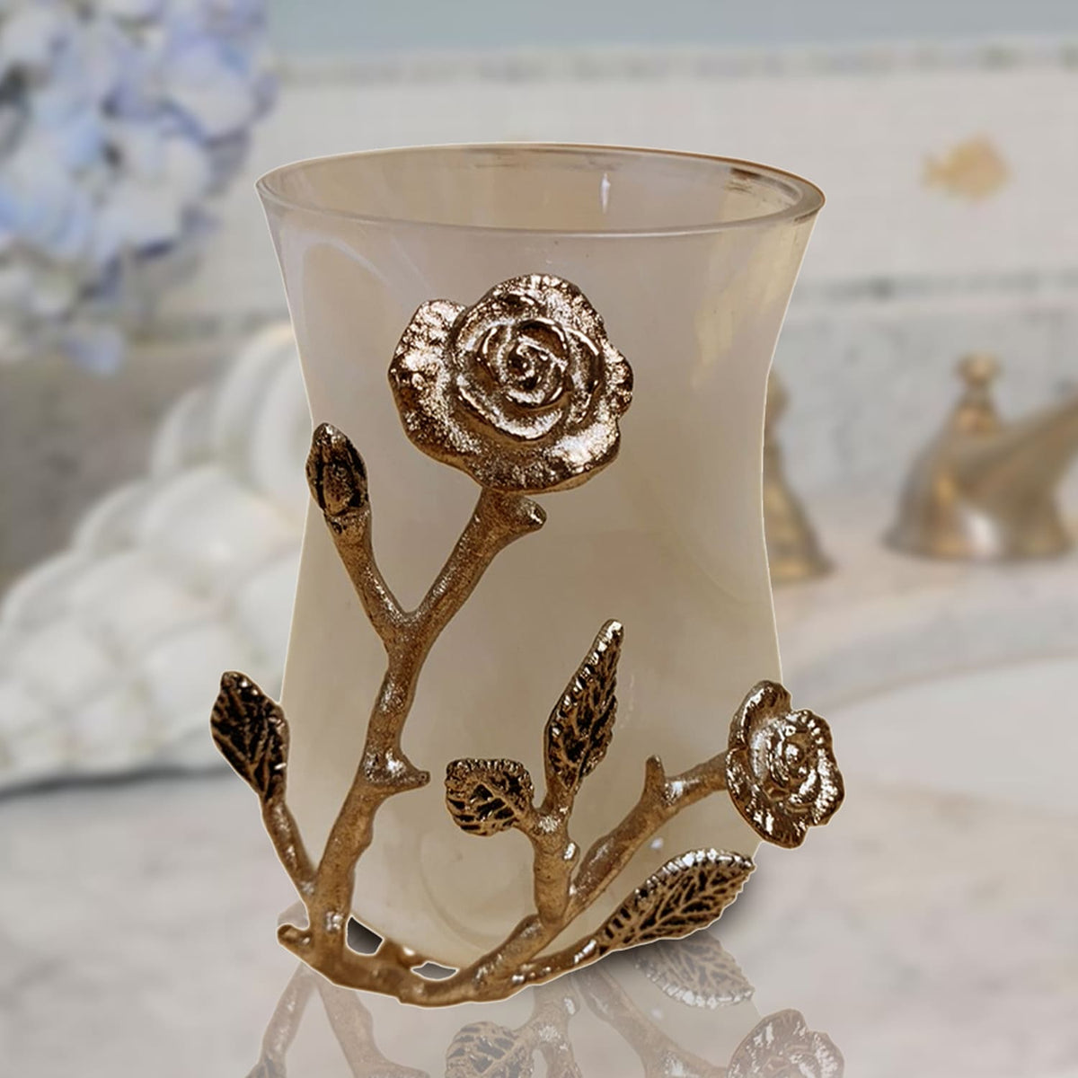 The Vintage Rose Collection - Bathroom Tumbler - Decozen