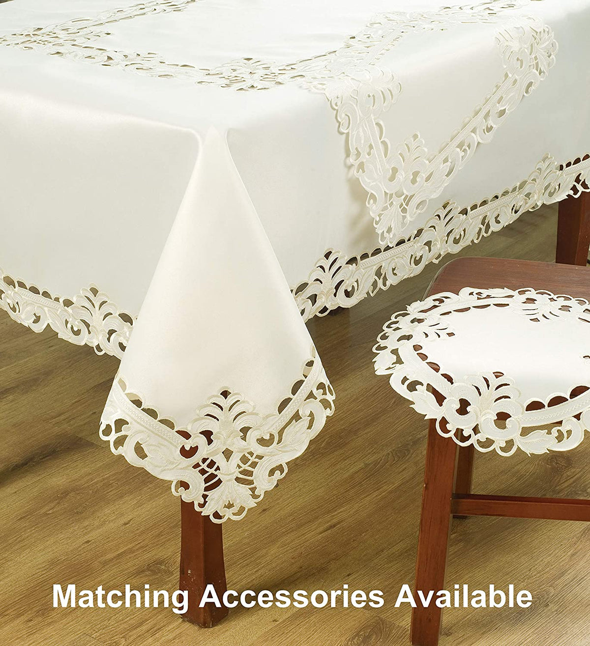 Table Toppers with European Embroidery - Decozen