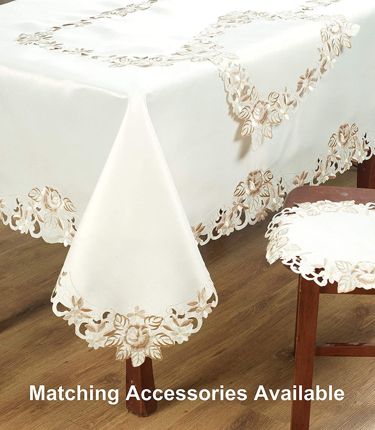 Table Toppers with European Embroidery - Decozen
