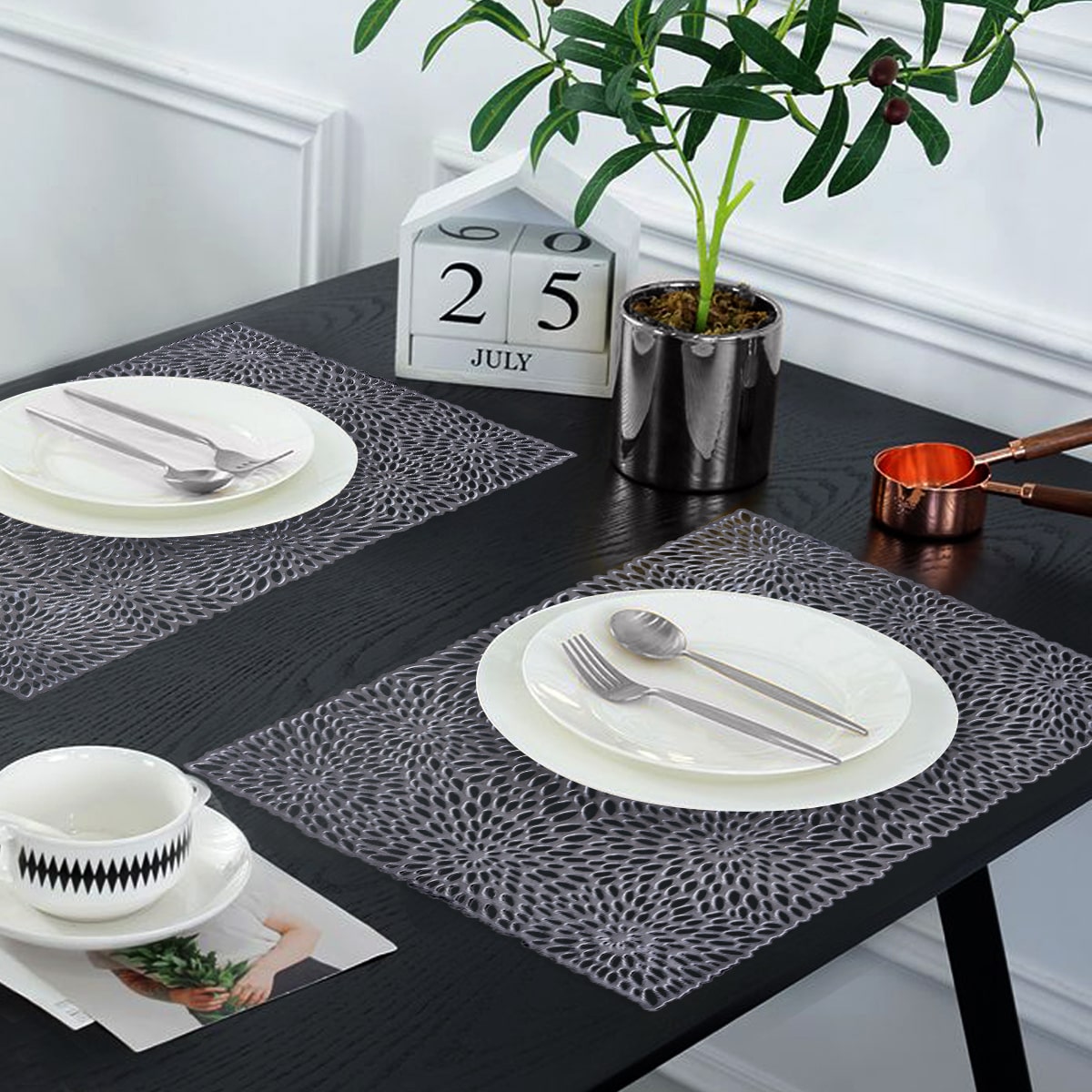 PVC Placemats - Set of 6 - Decozen