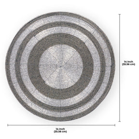 The Steffey Beaded Placemats - Set of 4