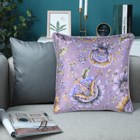 Floral Printed Throw Pillow Covers - Set of 4 - Decozen