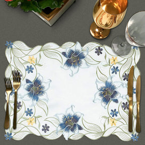 Ivory Table Runner - Cedrick Collection - Decozen