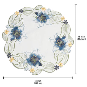 Ivory Table Runner - Cedrick Collection - Decozen