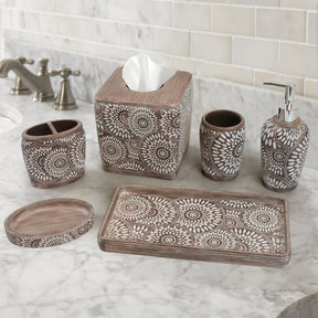 Elegant Bathroom Accessories - Set of 6 - Decozen