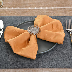 Napkin Rings in White Gold Design - Decozen