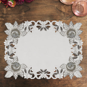 Ivory Table Placemats - Alois Collection - Decozen