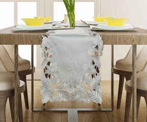 Light Gray Table Cover - Corda Collection - Decozen