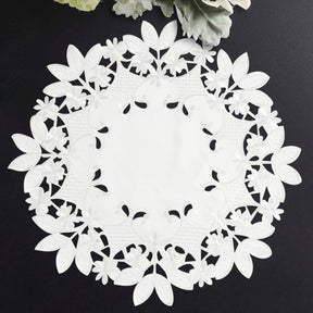 White Table Cover - Deandra Collection