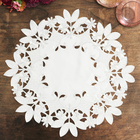 White Table Cover - Deandra Collection