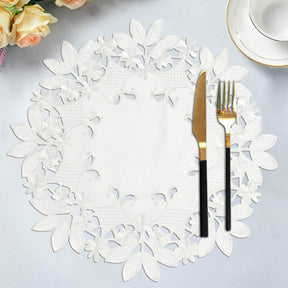 White Table Cover - Deandra Collection