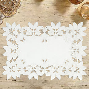 White Table Cover - Deandra Collection