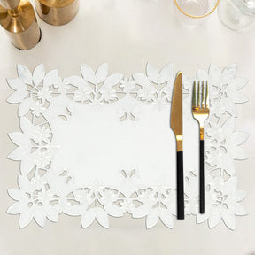 White Table Cover - Deandra Collection