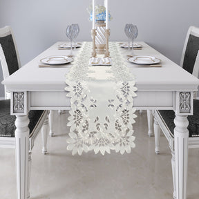 White Table Cover - Deandra Collection