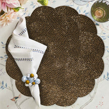 Elegant Beaded Placemats