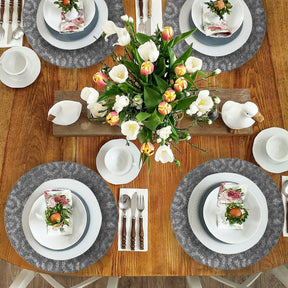 The Adella Beaded Placemats - Decozen