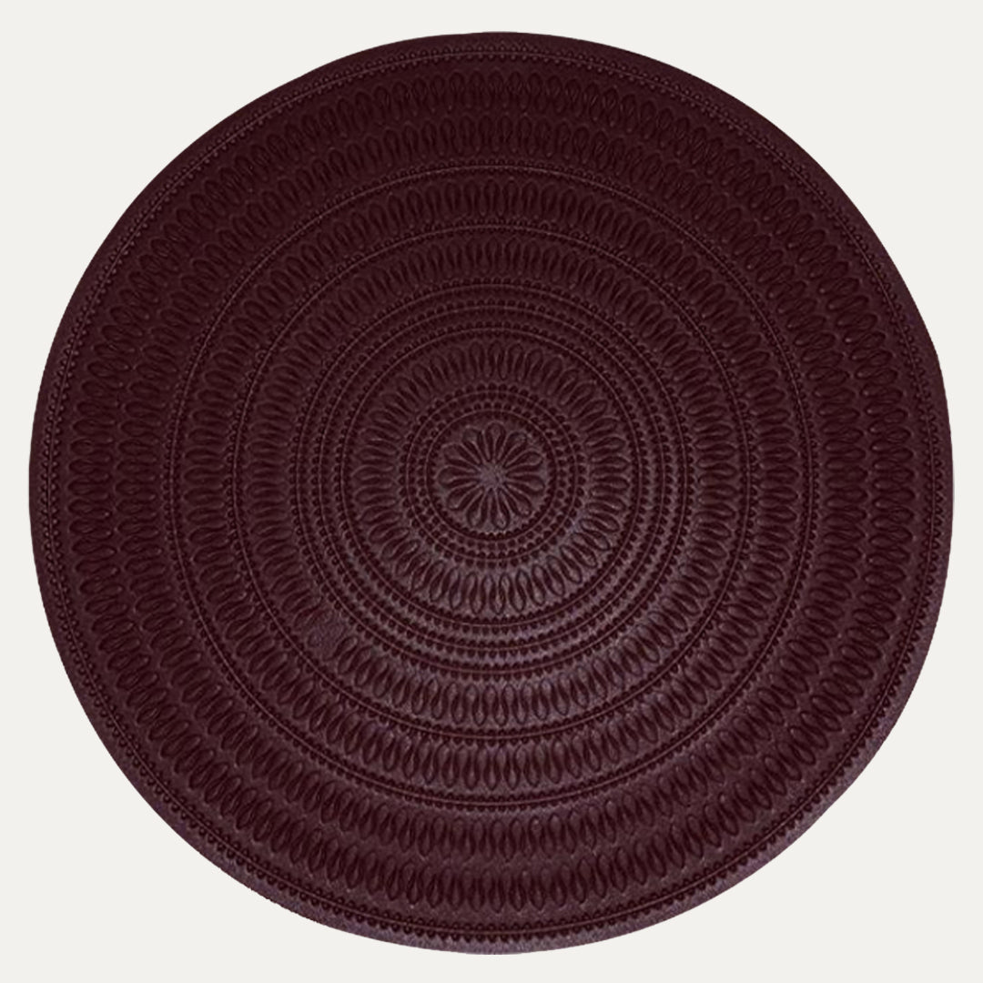 Round PVC Placemats - Set of 6 - Decozen