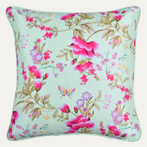 Floral Printed Throw Pillow Covers - 20 x 20 Inches - Decozen